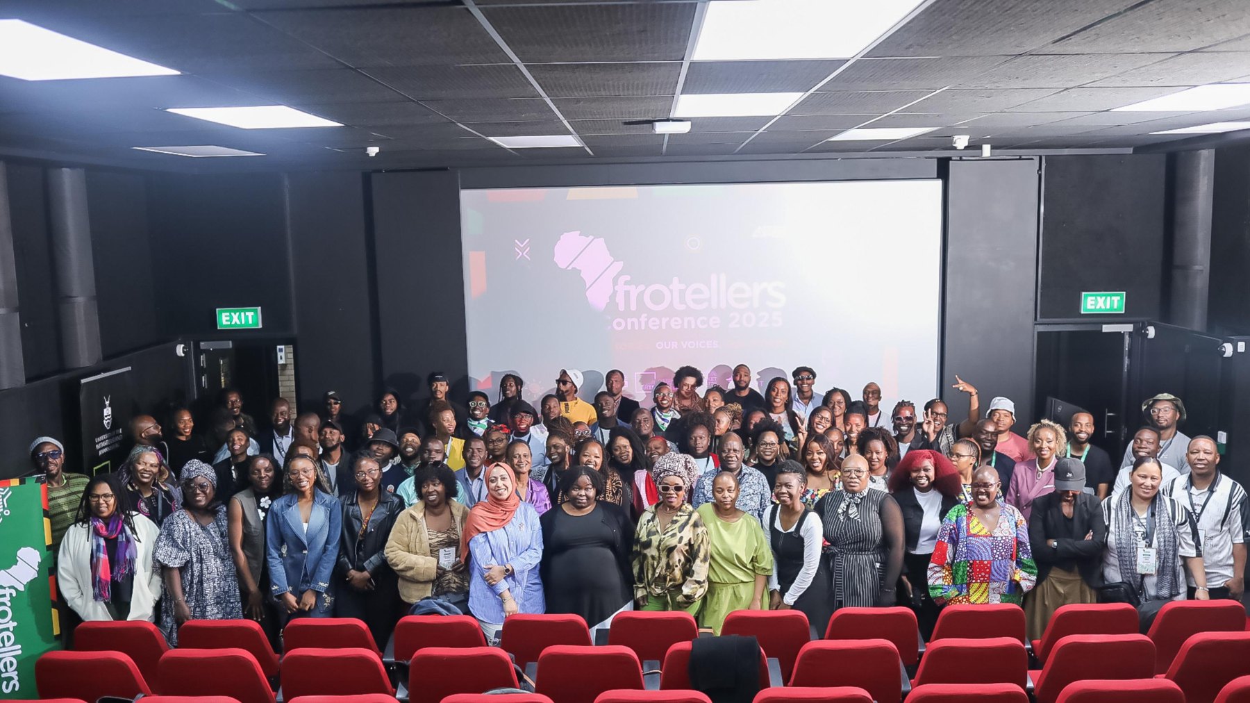 The Afrotellers community gathered at the 2025 conference
